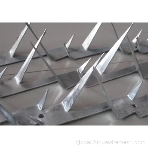 Bird Repeller Plastic Fence Wall Spikes galvanized steel wall spike/bird spike anti-climb Supplier